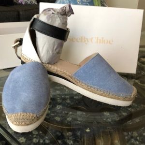 See by Chloe Espadrilles ankle strap